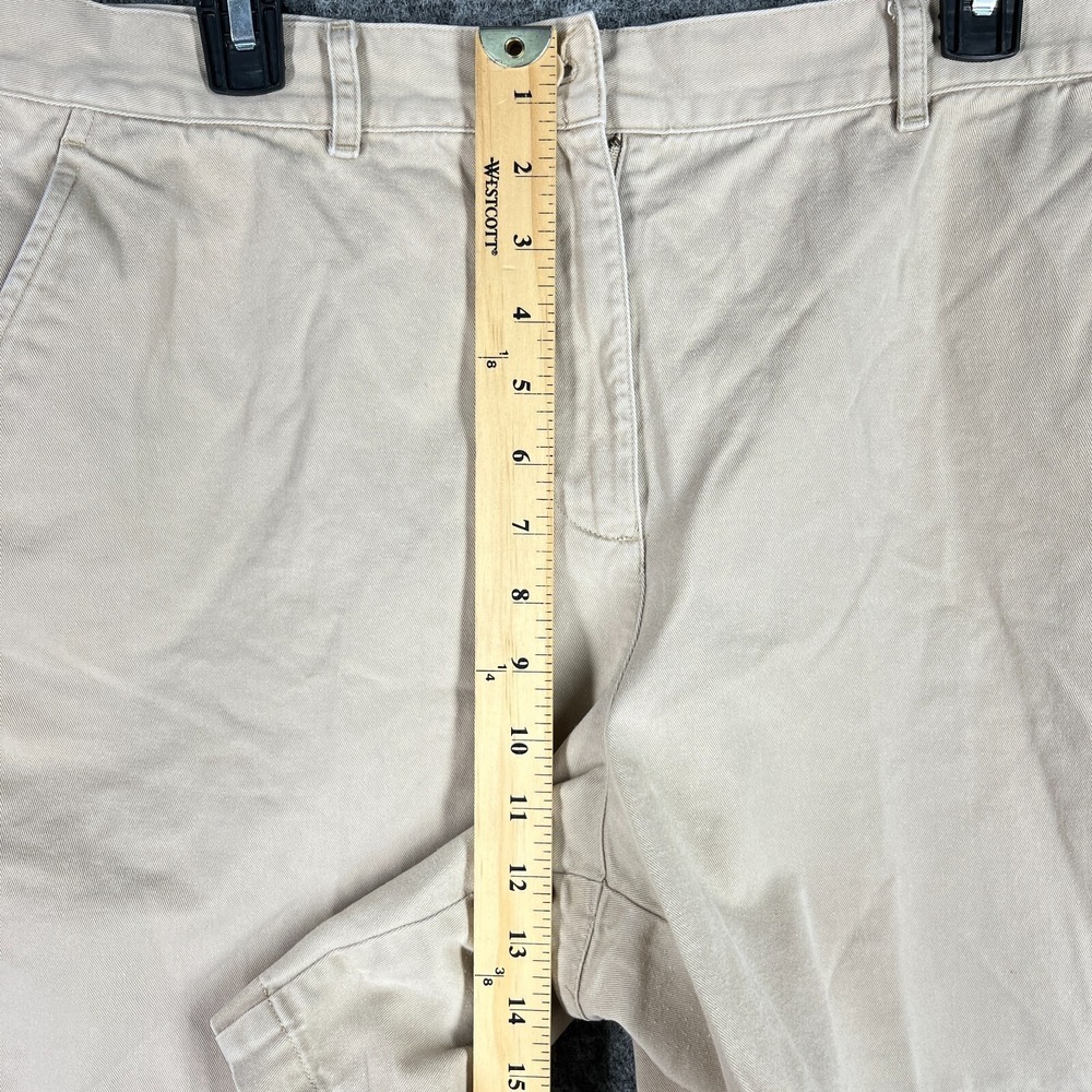 Lauren Ralph Lauren Flat Front Shorts Women 14 Classic Casual Minimal Clean Fit - Picture 6 of 9